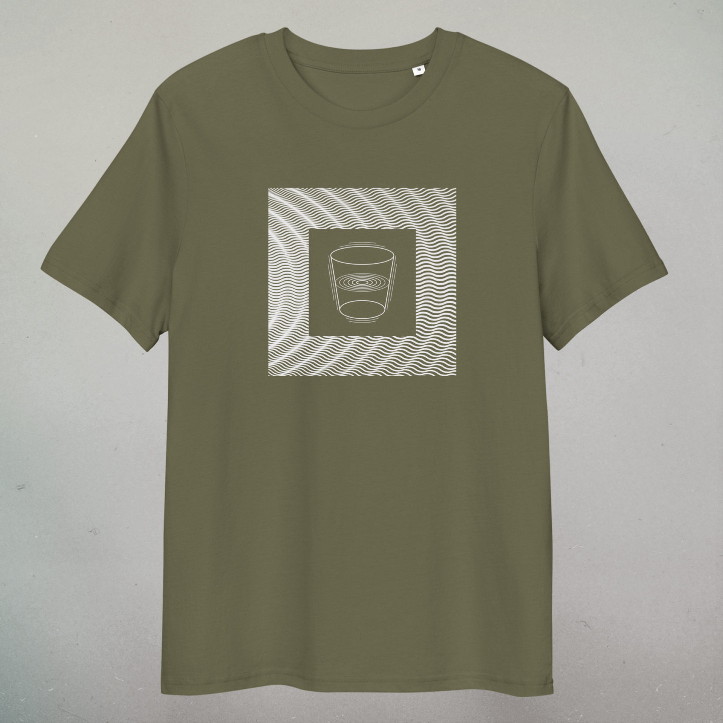Iconic glass of water – Jurassic Park