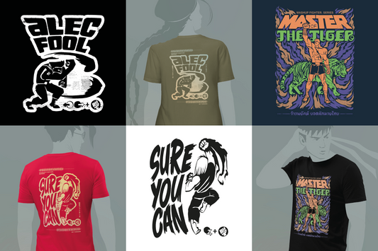 Trois designs entre arcade et nostalgie autour de Street Fighter