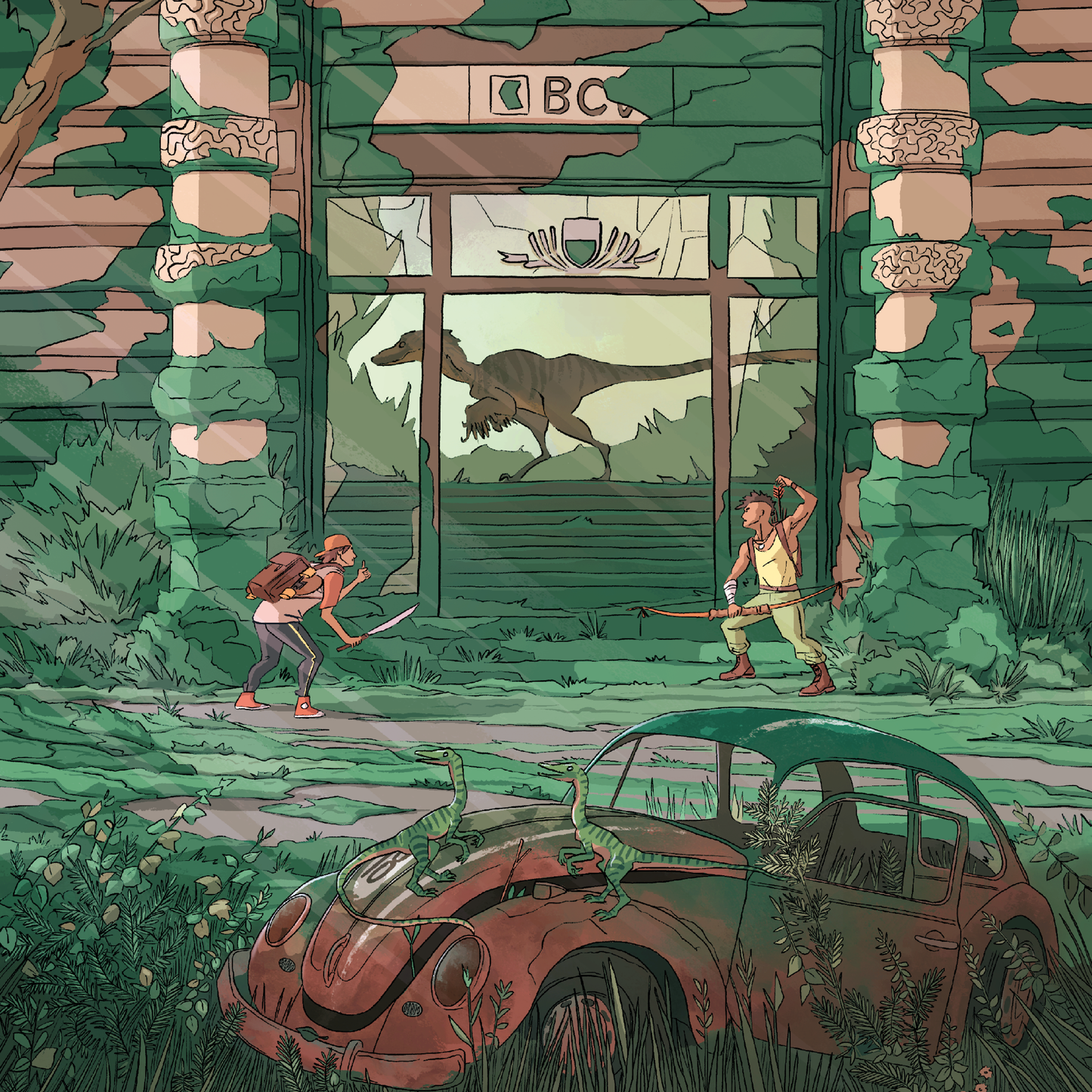 Braquage jurassique à Saint-François (affiche)