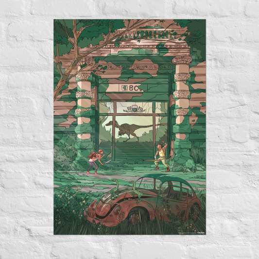 Braquage jurassique à Saint-François (affiche)