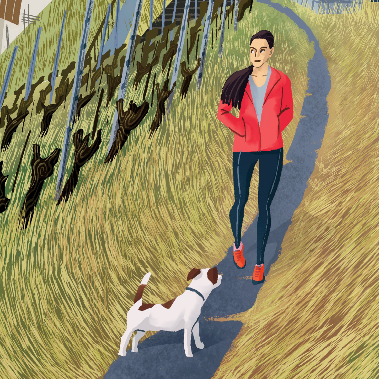 Entre vignes et rails (affiche)