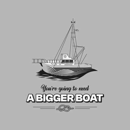 A Bigger Boat – Jaws (t-shirt)