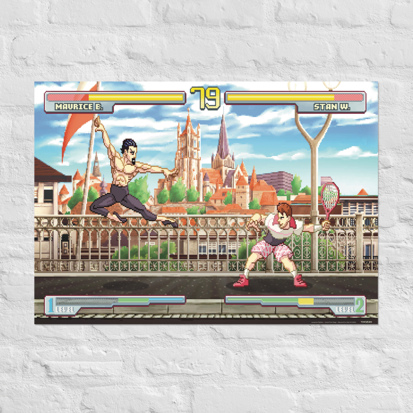 Lausanne Fighters – Grand Pont Stage – Maurice B vs Stan W (affiche)