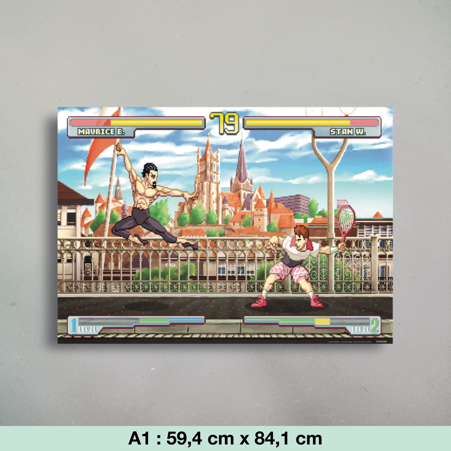 Lausanne Fighters – Grand Pont Stage – Maurice B vs Stan W (affiche)