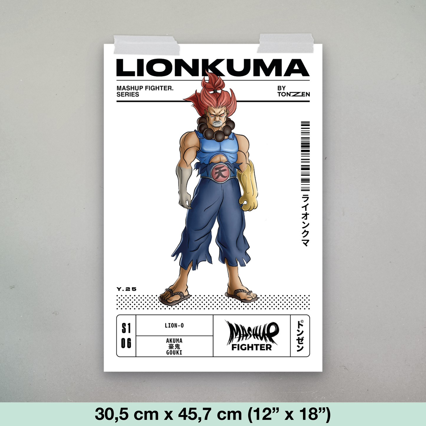 Mashup Fighter – Lionkuma (affiche)