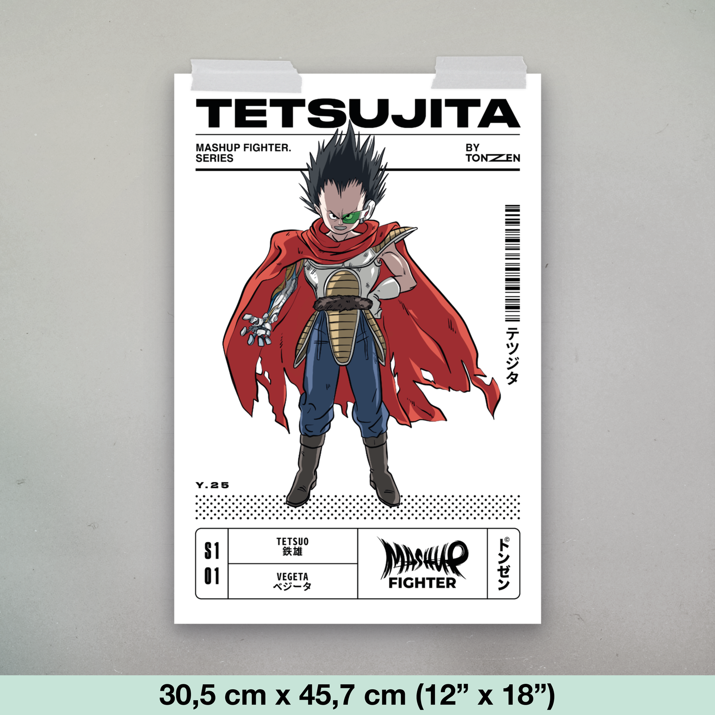 Mashup Fighter – Tetsujita (affiche)