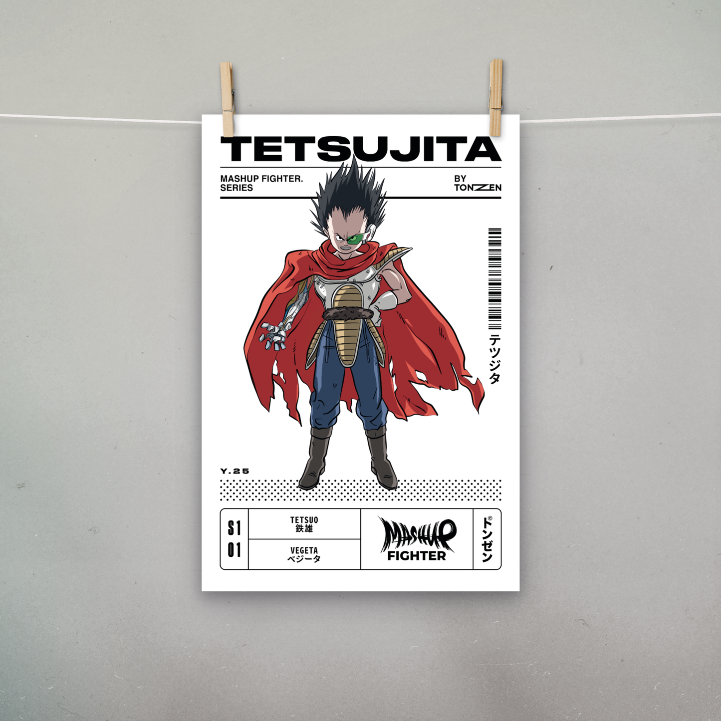 Mashup Fighter – Tetsujita (affiche)