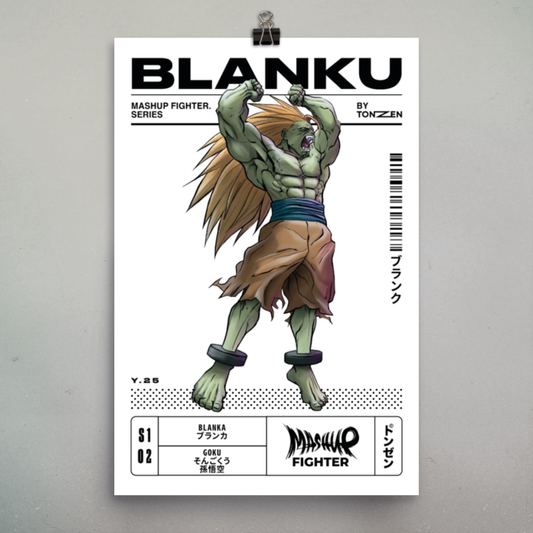 Mashup Fighter – Blanku (affiche)
