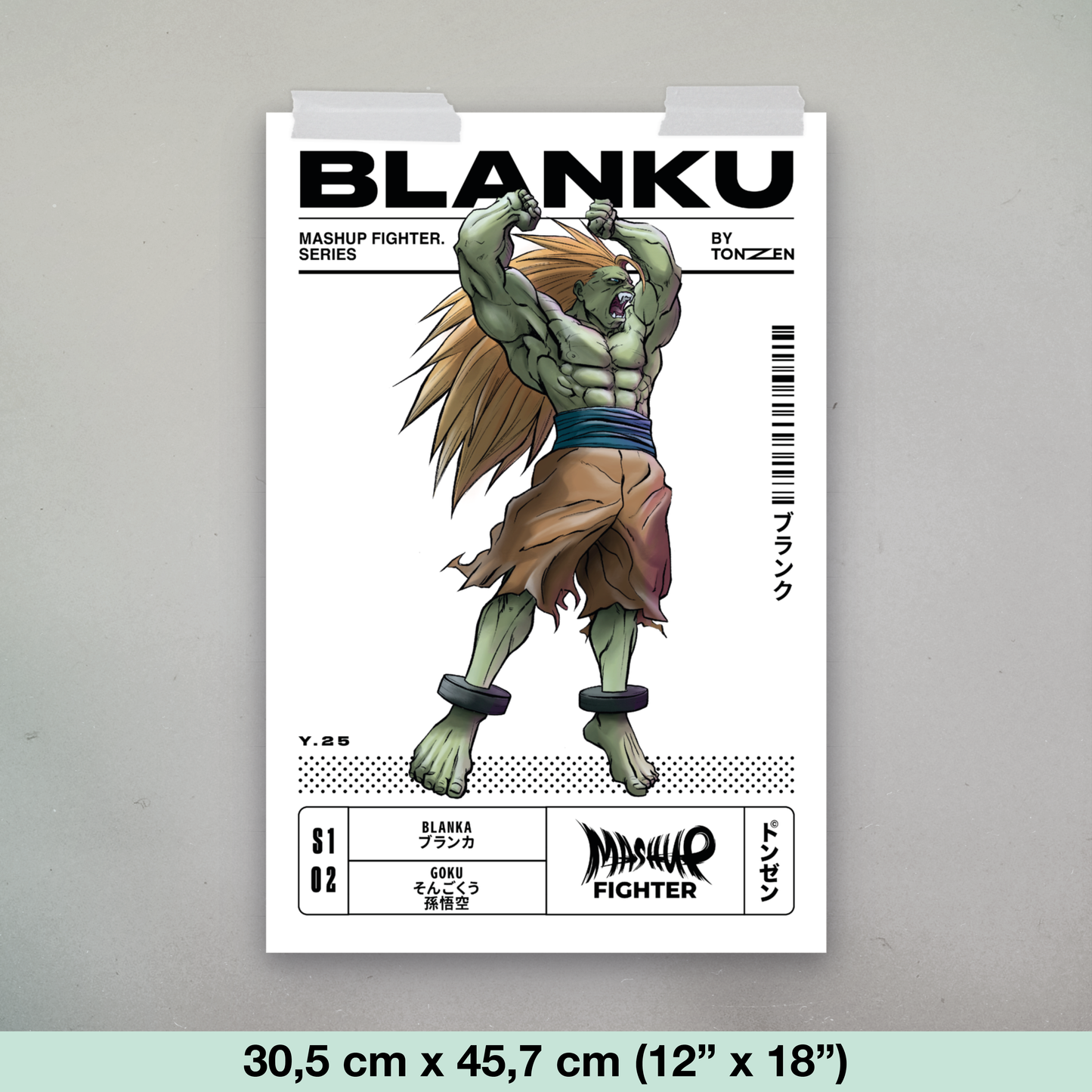 Mashup Fighter – Blanku (affiche)