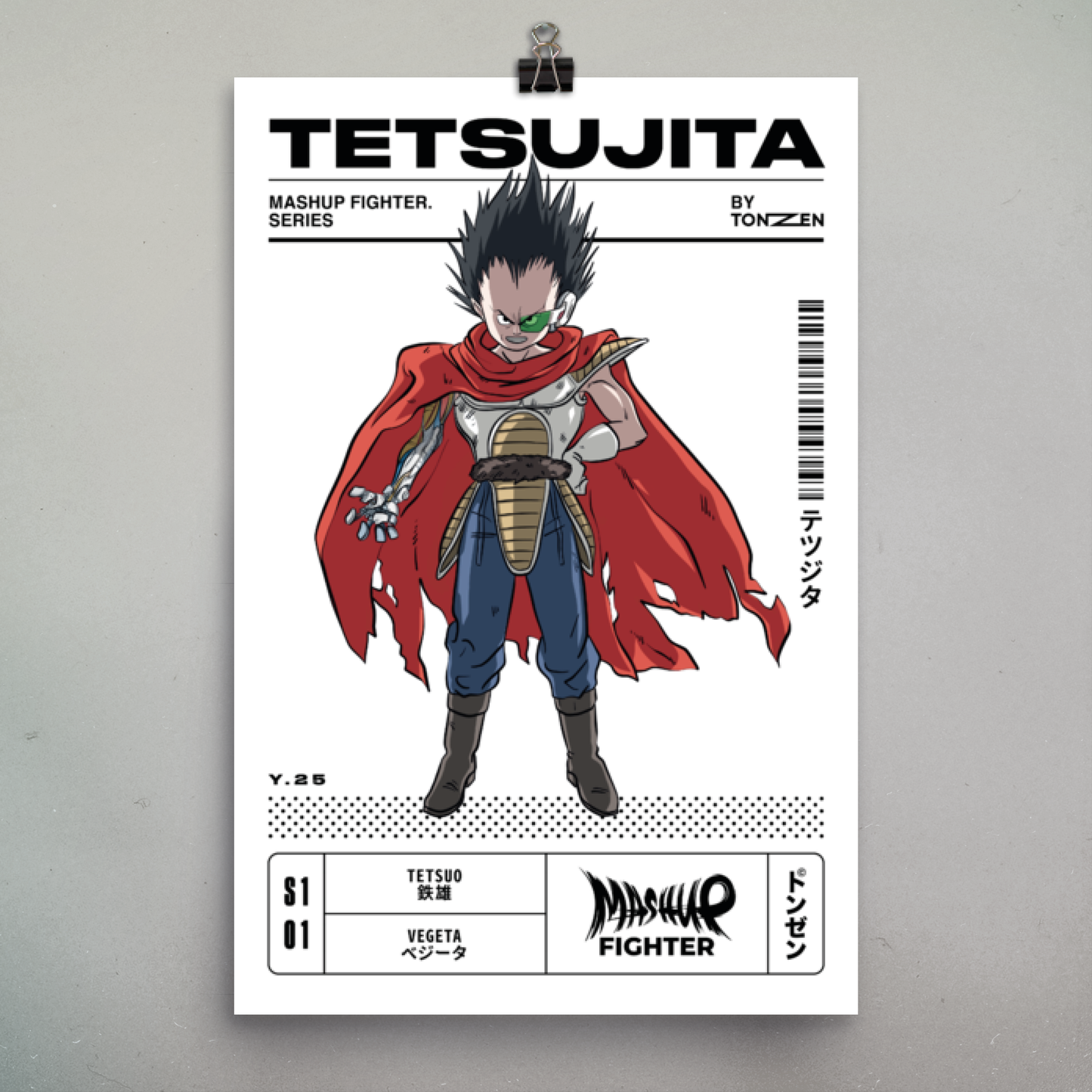 Mashup Fighter – Tetsujita (affiche)