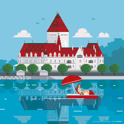 Ouchy Castle Cruise (tirage encadré)