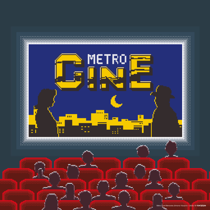 Métro Ciné Memories (tirage encadré)