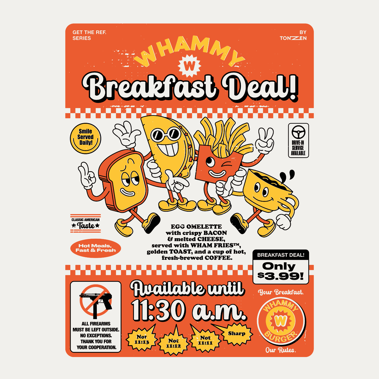 I just want a breakfast – Falling Down