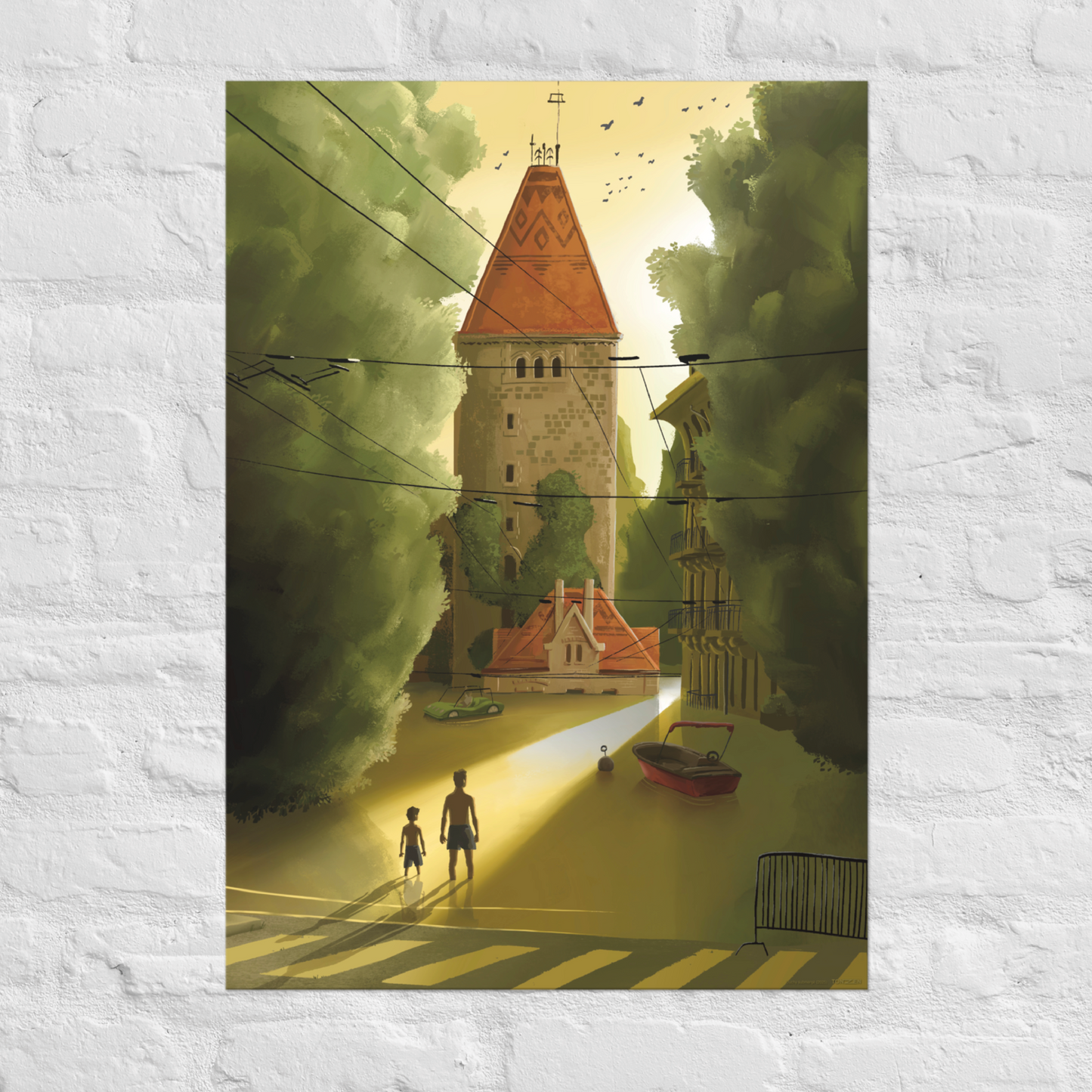 Ouchy submergé (affiche)