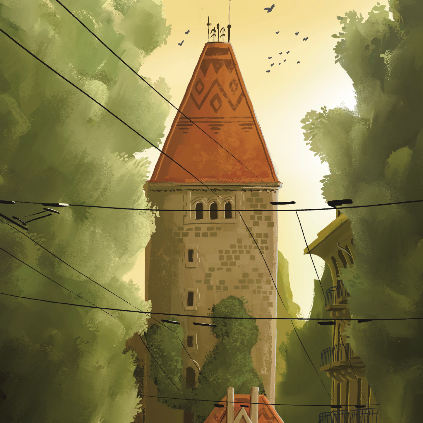 Ouchy submergé (affiche)