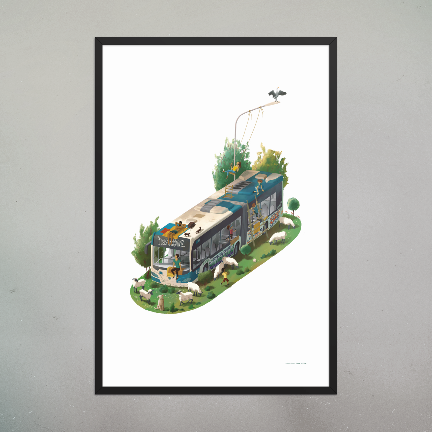 Pluribus (tirage encadré)