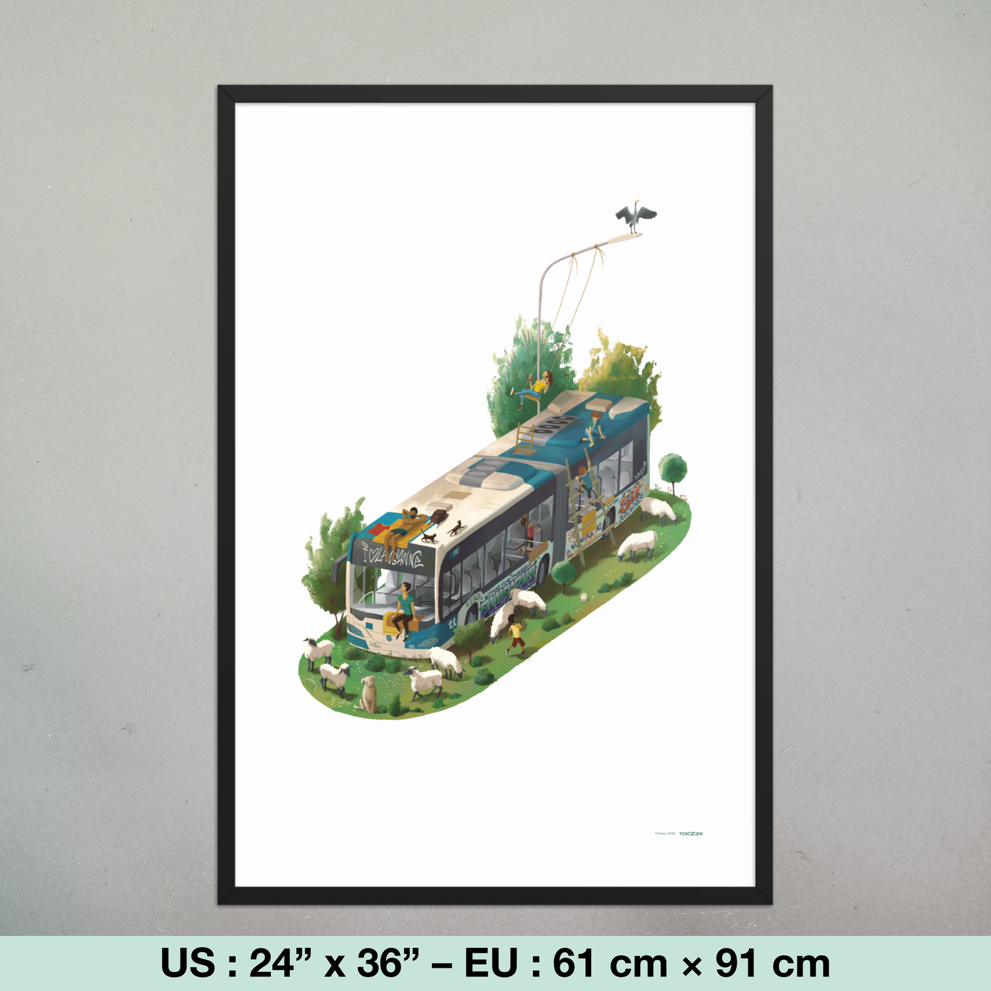 Pluribus (tirage encadré)