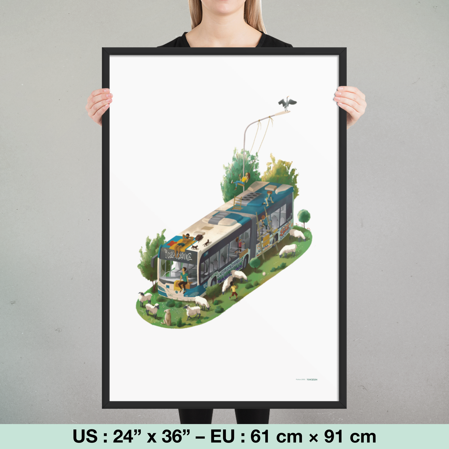 Pluribus (tirage encadré)