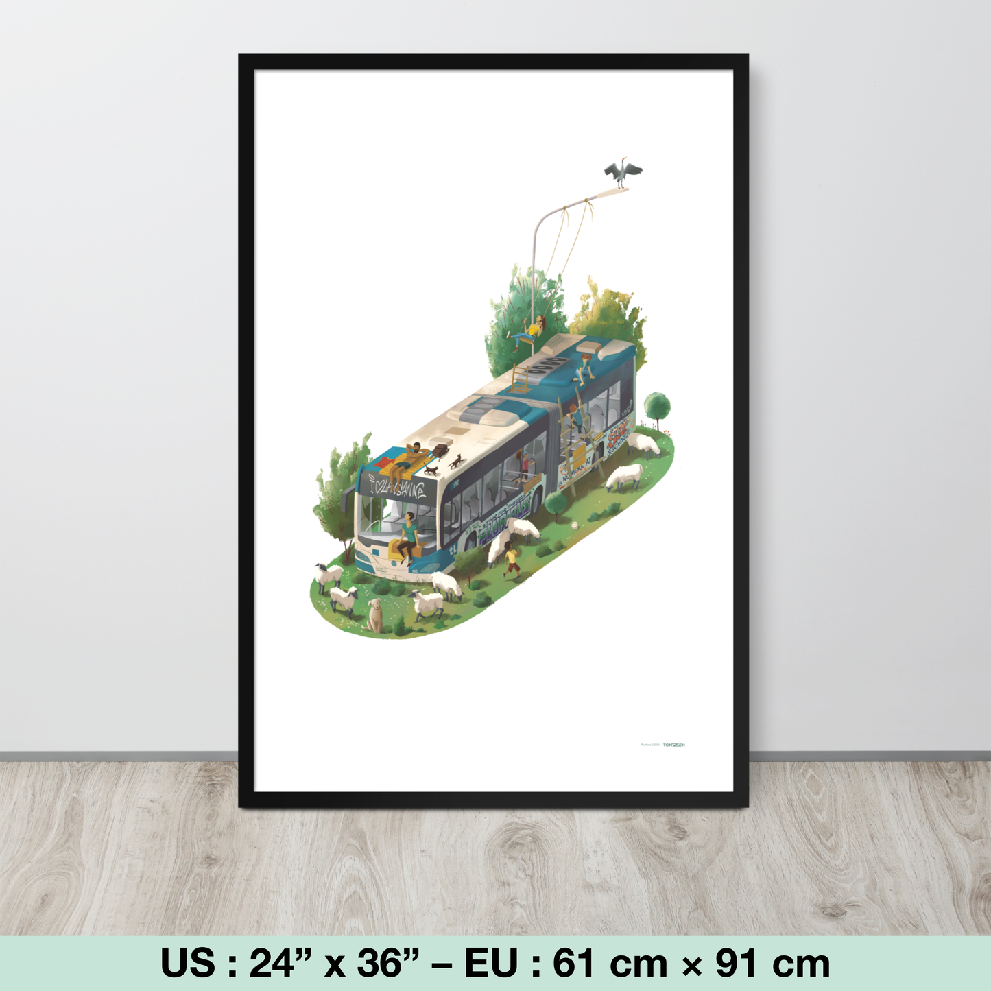 Pluribus (tirage encadré)