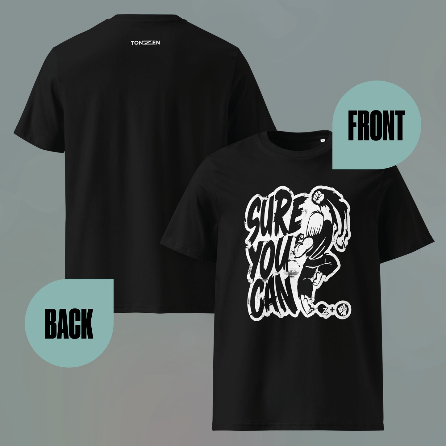 Sure You Can — T-Shirt Negative