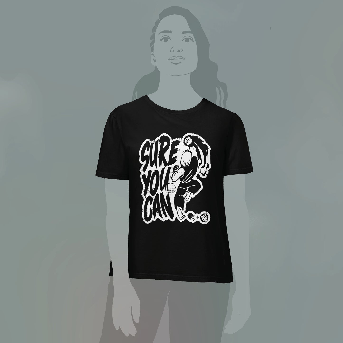 Sure You Can — T-Shirt Negative