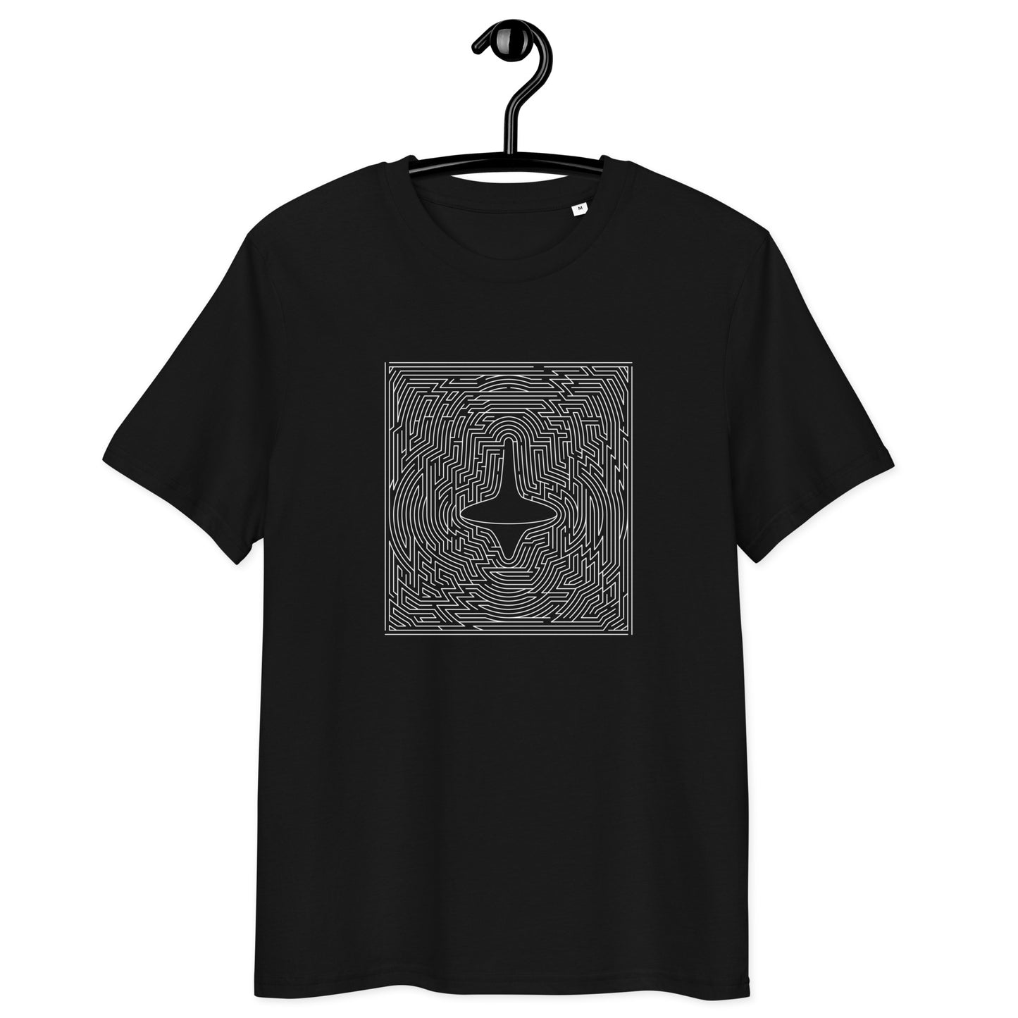 Spinning top and Maze / Unisex organic cotton t-shirt