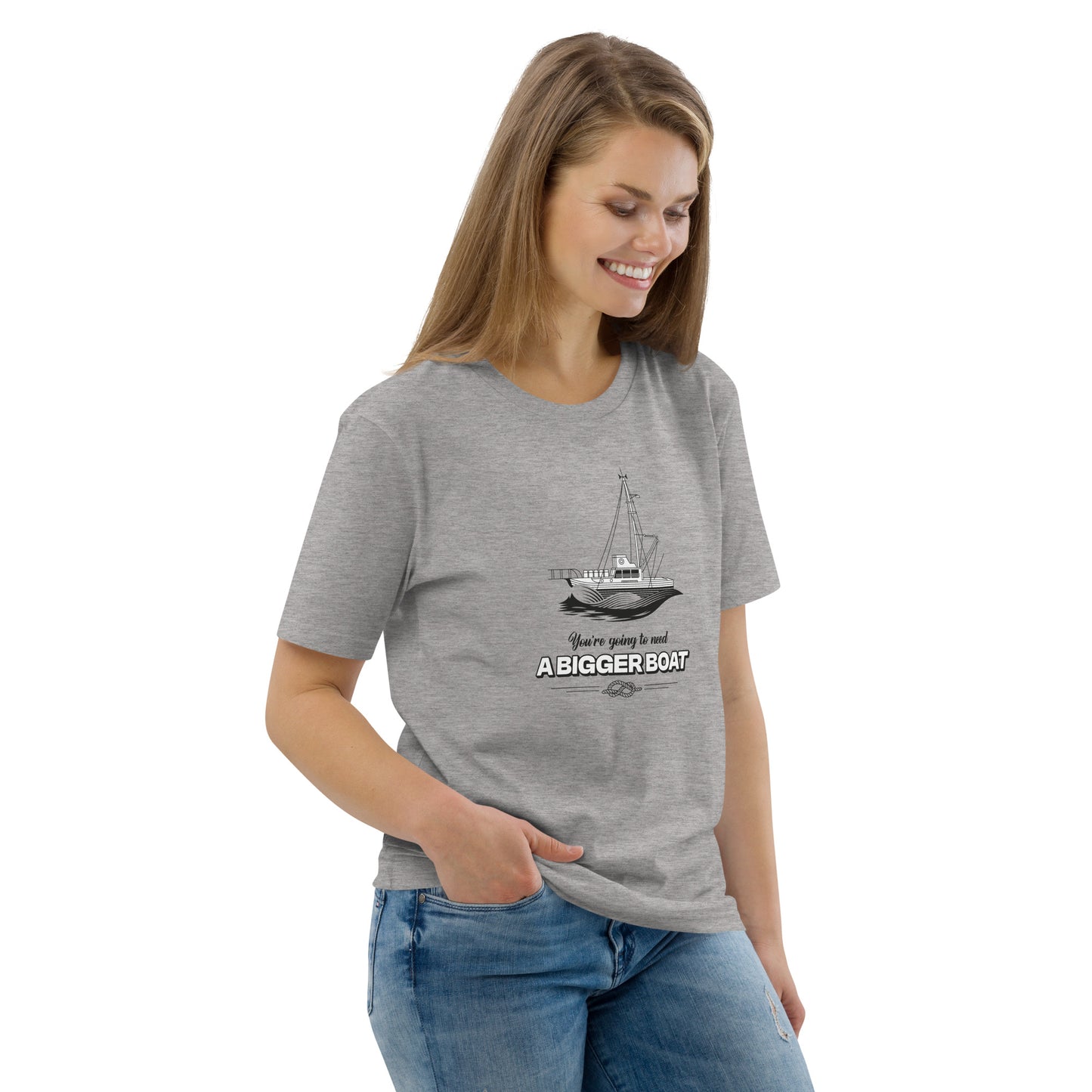 A Bigger Boat / Unisex organic cotton t-shirt